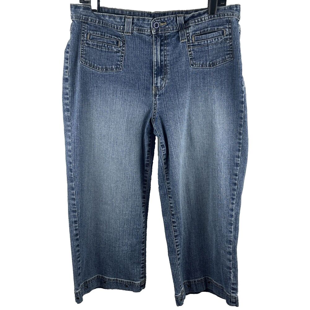 Kikat Women's Capri Jeans Pants Women's Size 14 34" Waist
